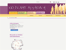 Tablet Screenshot of no-blame-approach.de